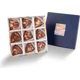 BellaBonBon Sweet Chocofly Altın Artisan Series 9lu El Yapımı Belçika Çikolatası (Hurma &ceviz)