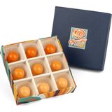 BellaBonBon Sweet Chocofly Artisan Series 9'lu El Yapımı Belçika Çikolatası (Çilek, Balkabağı, Satsuma (Mandalina))