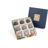 BellaBonBon Sweet Chocoflychocolate Chocofly Artisan Series 9'lu El Yapımı Belçika Çikolatası (Lime (Yeşil Limon , Balkabağı , Vişne )