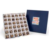 BellaBonBon Sweet Chocoflychocolate Chocofly Çatlak Series 36LI El Yapımı Belçika Çikolatası( Kare Bitter)