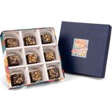 BellaBonBon Sweet Chocoflychocolate Chocofly Çatlak Series 9'lu El Yapımı Belçika Çikolatası( Kare Bitter)