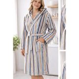 Bellahomeart Bornoz Stripe
