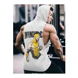 bellanova Oversize 1 Kalite Invincible Baskılı Kolsuz Sweatshirt