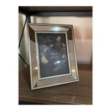 BELLARTE Aynalı Çerçeve, Gümüş Aynalı Fotoğraf Çerçevesi, Cam Çerçeve 15x21cm