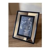 BELLARTE Aynalı Çerçeve, Siyah Aynalı Fotoğraf Çerçevesi, Cam Çerçeve 10x15cm