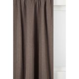 Belle Cose Blackout Karartma Naturel Gri Tek Kanat 260x260 cm Fon Perde
