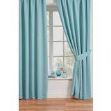 Belle Cose Blackout Karartma Termal Aqua Mavi Tek Kanat 140x270 cm Fon Perde