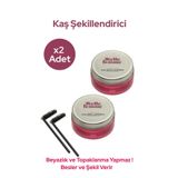 Belle Femme Kaş Şekillendirici Sabitleyici Kaş Waxı 2 Adet Besleyici Kaş Jeli Avantaj Paketi
