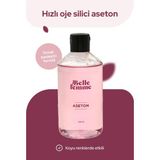 Belle Femme Koyu Renklerde Etkili, Tırnak Besleyici Gliserinli Aseton 300 ml