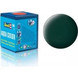 Belle Fusion Aqua Color Black Green - Mat Boya- 18 ml
