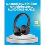 Belle Fusion Bfs Deep Bass Destekli Kablosuz Katlanabilir Kulak Üstü Kulaklık