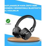 Belle Fusion Bfs Katlanabilir Tasarımlı Taşınabilir Kablosuz Müzik Kulaklığı