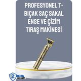 Belle Fusion Bfs LCD Ekranlı Şarjlı Tıraş Makinesi Erkek Saç Sakal Kesme