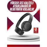 Belle Fusion Bfs Yeni Nesil Kulak Üstü Bluetooth Kulaklık Type-C Girişli Yüksek Ses Kaliteli