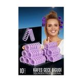 Belle Fusion Kafes Gece Bigudisi 2.5 cm 10 Adet Solingen Professional