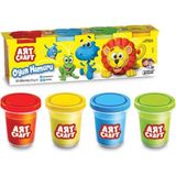 Belle Fusion Mey Ithalat® 03281 Art Craft 4lü Oyun Hamuru / 488 gr - Çok Renkli