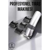 Belle Fusion Mey Ithalat® 4 Taraklı Taşınabilir Profesyonel Saç ve Sakal Kesme Tıraş Makinesi - Renkli