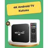 Belle Fusion Mey Ithalat® 4K Ultra Hd Tv Box – 2gb Ram, 16GB Hafıza, Android Akıllı Medya Oynatıcı