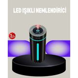 Belle Fusion Mey Ithalat® Aromaterapi Özellikli Ultrasonik Hava Nemlendirici LED Atmosfer Işığı