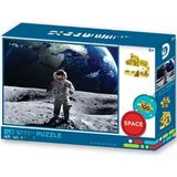 Belle Fusion Mey Ithalat® Ayda Astronot Puzzle 100 Parça - Çok Renkli