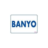 Belle Fusion Mey Ithalat® Banyo Uyarı Levhası 17,5X25 KOD:1688 - Çok Renkli