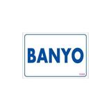 Belle Fusion Mey Ithalat® Banyo Uyarı Levhası 17,5X25 KOD:1688