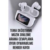 Belle Fusion Mey Ithalat® Bluetooth Kulaklık Kulakiçi Güçlü Ses Kaliteli Sesli Asistan - Çok Renkli