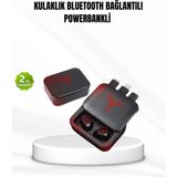Belle Fusion Mey Ithalat® Bluetooth Powerbank Kulaklık – Kablosuz, Uzun Pil Ömrü, Dokunmatik ve Yüksek Se - Çok Renkli