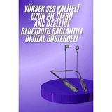 Belle Fusion Mey Ithalat® Boyun Bantlı Kablolu Yüksek Ses Kaliteli Bluetooth Kulaklık Uzun Pil Ömrü - Çok Renkli