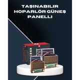 Belle Fusion Mey Ithalat® Çok Fonksiyonlu Solar Radyo Bluetooth USB Sd Kartlı Taşınabilir Hoparlör