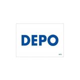 Belle Fusion Mey Ithalat® Depo Uyarı Levhası 17,5X25 KOD:1673