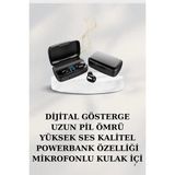 Belle Fusion Mey Ithalat® Dijital Göstergeli Bluetooth Kulaklık Kablosuz Tws Stereo Bluetooth 5.0 - Çok Renkli