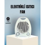 Belle Fusion Mey Ithalat® Fanlı Elektrikli Isıtıcı – 3 Kademeli Isı Ayarı ve Güvenli Kullanım
