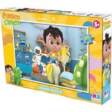 Belle Fusion Mey Ithalat® Games Eymen ile Çimen 100 Parça Puzzle - Çok Renkli