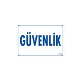 Belle Fusion Mey Ithalat® Güvenlik Uyarı Levhası 17,5X25 KOD:1717 - Çok Renkli