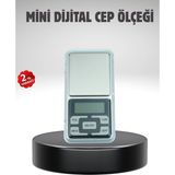 Belle Fusion Mey Ithalat® Hassas Tartım Için Dijital Cep Terazisi Sayma Modlu