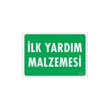 Belle Fusion Mey Ithalat® Ilk Yardım Malzemesi Uyarı Levhası 17,5X25 KOD:1002