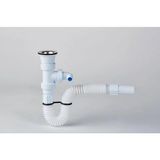 Belle Fusion Mey Ithalat® Japar Çatallı Lavabo Sifonu 32 mm