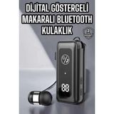 Belle Fusion Mey Ithalat® Kablolu Makaralı Bluetooth Kulaklık Uzun Pil Ömrü Dijital Göstergeli - Çok Renkli