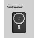 Belle Fusion Mey Ithalat® Kablosuz ve Kablolu Kullanım Sunan Taşınabilir Powerbank Yeni Nesil - Çok Renkli