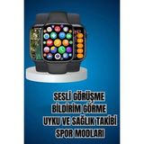 Belle Fusion Mey Ithalat® Kaliteli Akıllı Saat ve Kaliteli Bluetooth Kulaklık Anc Özelliği Uzun Pil Ömrü - Çok Renkli