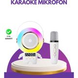 Belle Fusion Mey Ithalat® Karaoke Özellikli Astronot Bluetooth Hoparlör Kablosuz Mikrofonlu - Çok Renkli