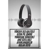 Belle Fusion Mey Ithalat® Kulak Üstü Bluetooth Kulaklık Yüksek Ses Kaliteli Ayarlanabilir - Çok Renkli