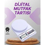 Belle Fusion Mey Ithalat® LCD Ekranlı Kompakt Dijital Terazi – Gram ve Ons Ölçüm