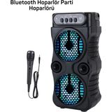 Belle Fusion Mey Ithalat® LED Parti Işıklı Bluetooth Hoparlör