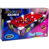 Belle Fusion Mey Ithalat® Ledli Masaüstü Bilardo 50X30 cm