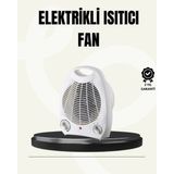 Belle Fusion Mey Ithalat® Mini Elektrikli Isıtıcı – Taşınabilir Fanlı Isıtma Sistemi