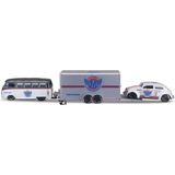 Belle Fusion Mey Ithalat® Nessiworld 1/64 Design Seri Yarış Takımı Römork ve Araç Set