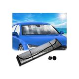 Belle Fusion Mey Ithalat® Oto Ön Cam Güneşliği Renault Megane Fiat Egea Toyota Corolla Volkswagen Passat - Çok Renkli