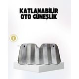 Belle Fusion Mey Ithalat® Otomobil Güneşliği – Katlanabilir Tasarım ve Süngerli Isı Yalıtımı - Çok Renkli